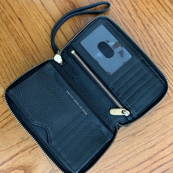 Black Marc by Marc Jacobs Wristlet Leather wallet - Picture 3 of 7